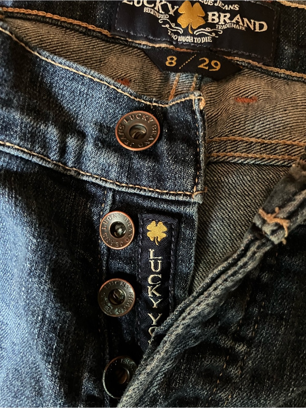 Vintage Lucky Brand Women’s Button-Fly Jeans